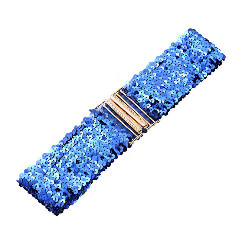 Sequin Belt w/ Buckle