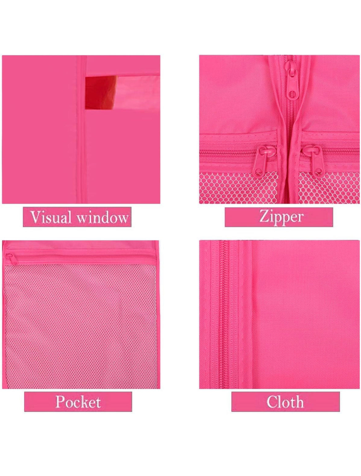 Hot Pink Garment Bag
