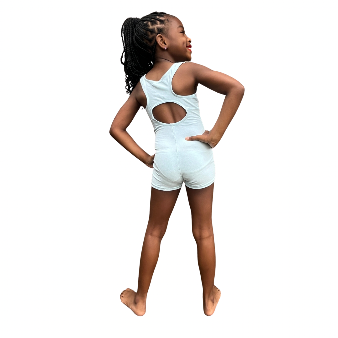 Natalie Keyhole Tank Shorty Unitard