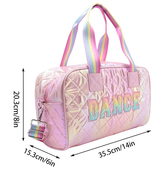 Varsity Medium Dance Duffel Bag w/Chenille Patch