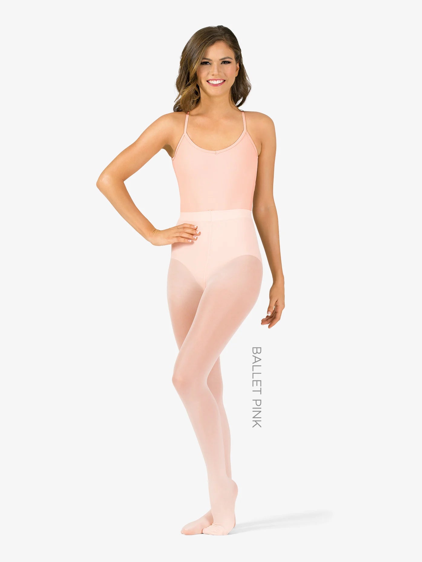 Theatricals Girls Footed Tights with Smooth Self-Knit Waistband
