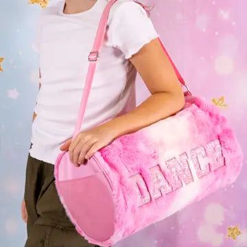 Fur Pink Dance Duffel Bag