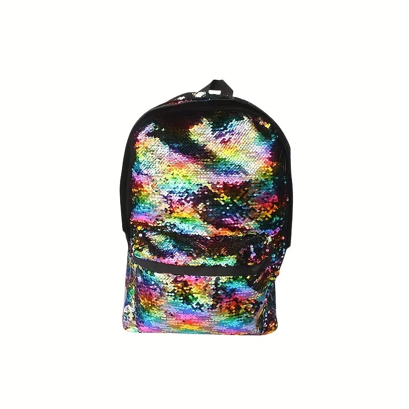 Rainbow Sequin Backpack