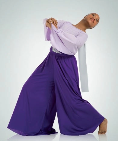 Body Wrappers Women Extra Wide Palazzo Pants