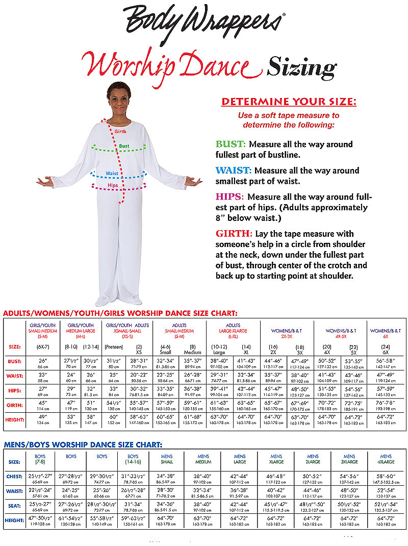 Body Wrappers Angel Sleeve Tunic