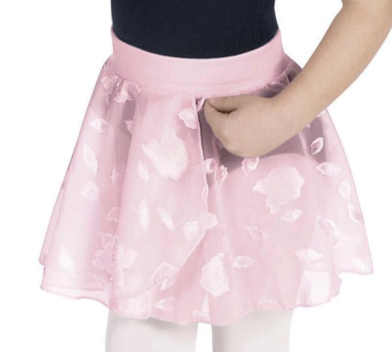 Eurotard Princess Rose Jacquard Pull on Mock Skirt