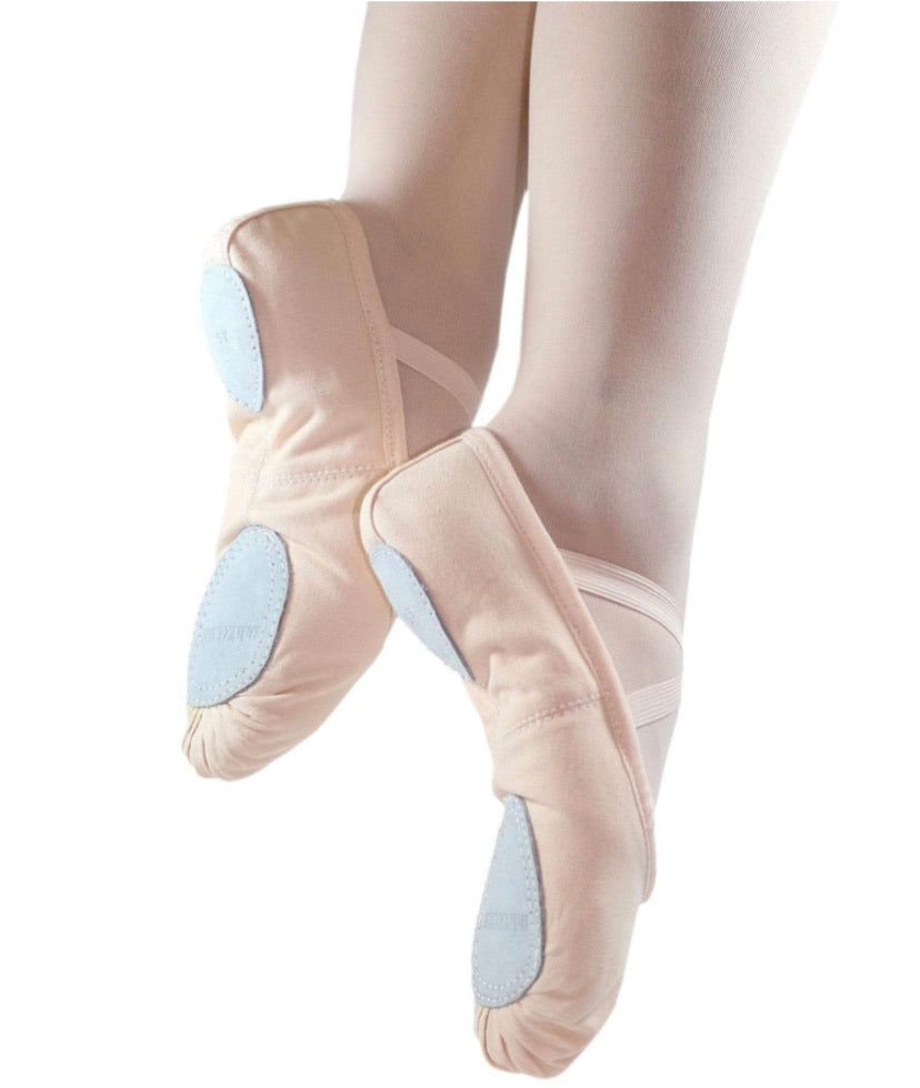 Adult Split Sole Canvas Ballet Slipper
