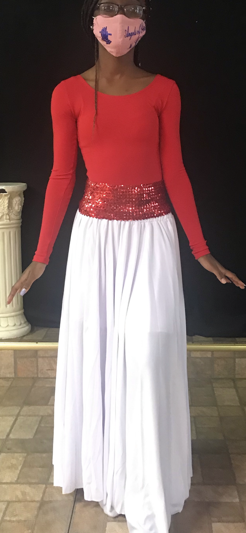 Eurotard 4” Wide Sequin Waistband