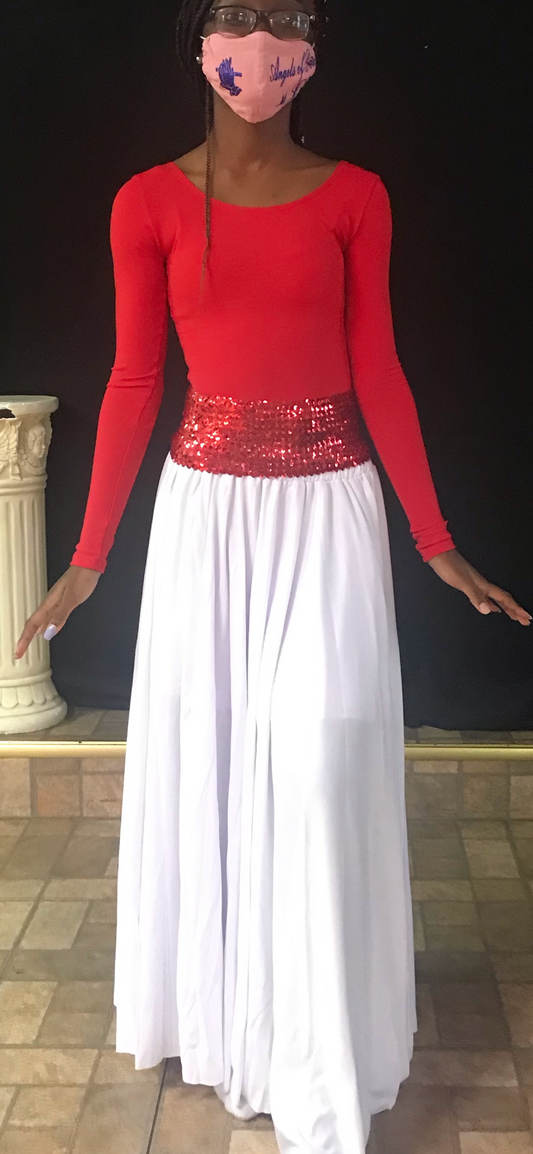 Eurotard 4” Wide Sequin Waistband