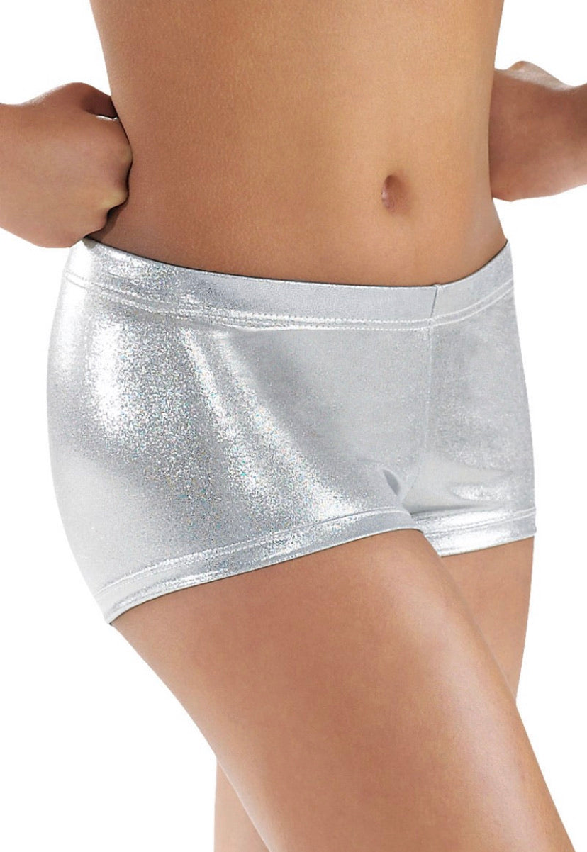 Metallic Dance Shorts