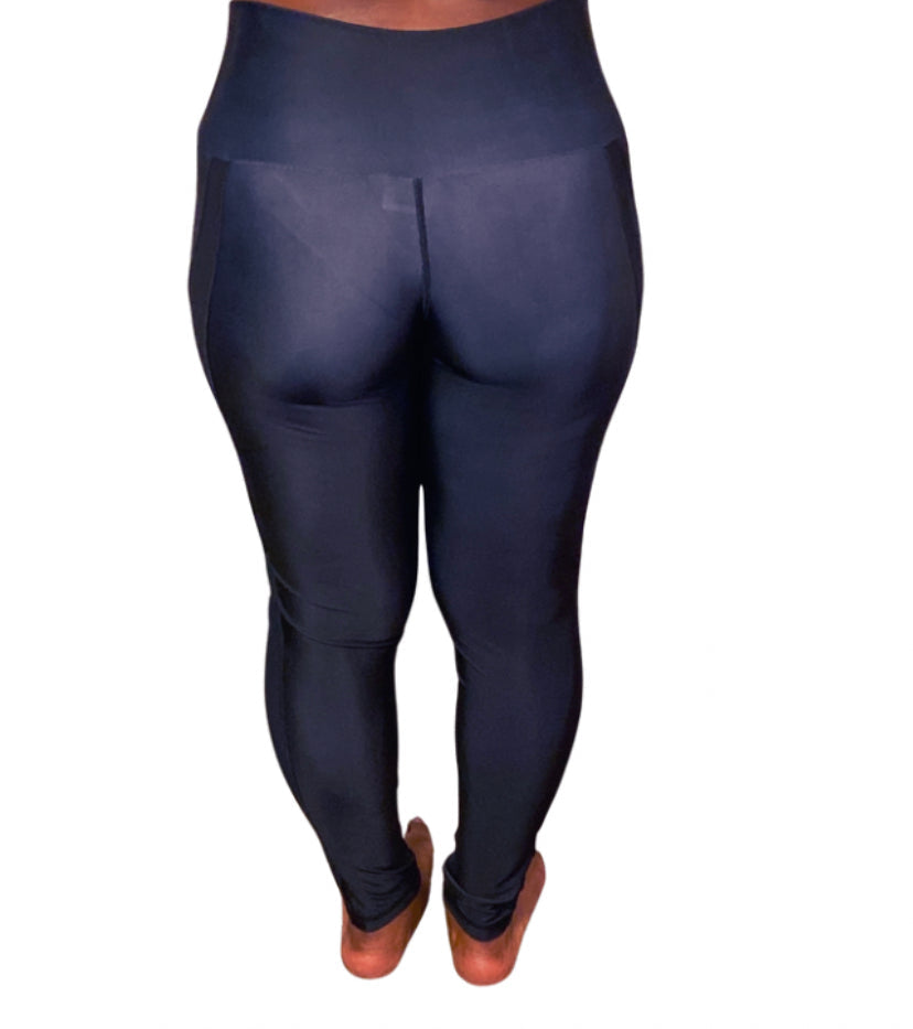 CRAZE FITZ High Waist Mesh Leggings