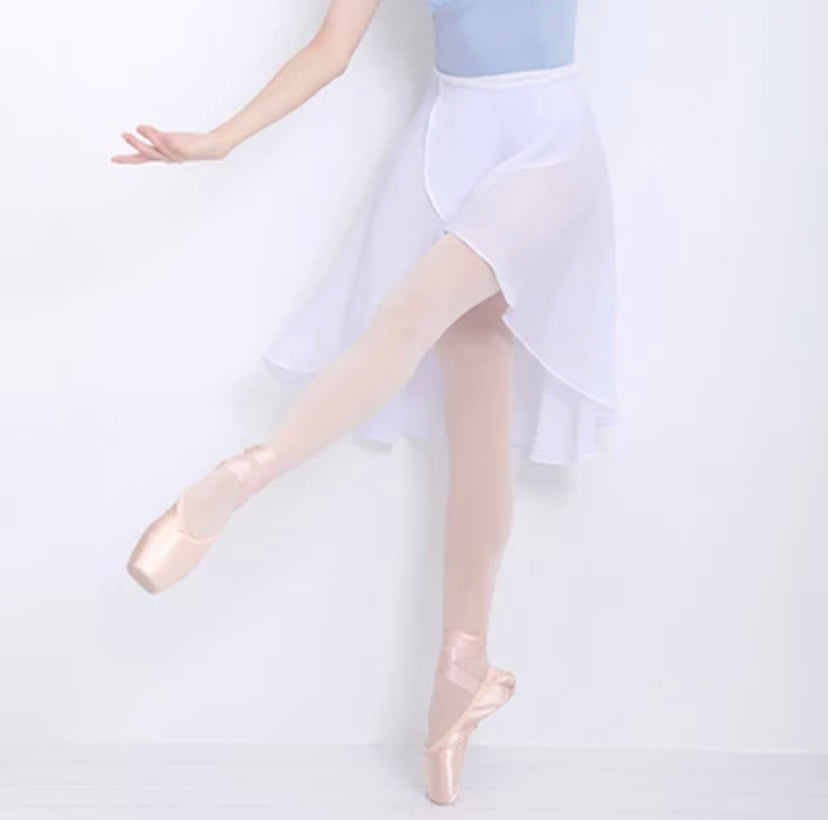 Women Adjustable Chiffon Yoga Wrap Skirt