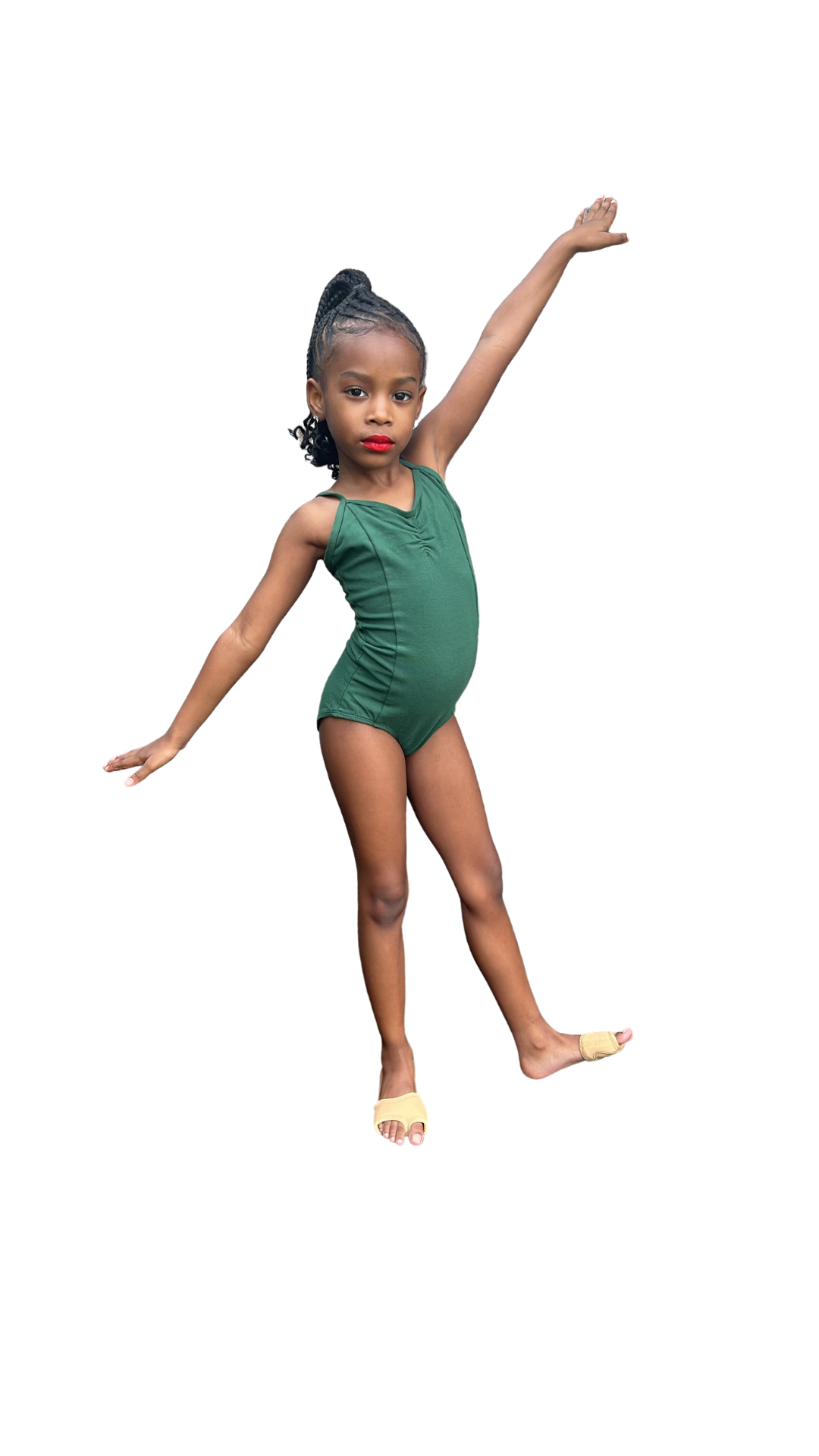 Theatricals Girls Pinch Front Camisole Leotard