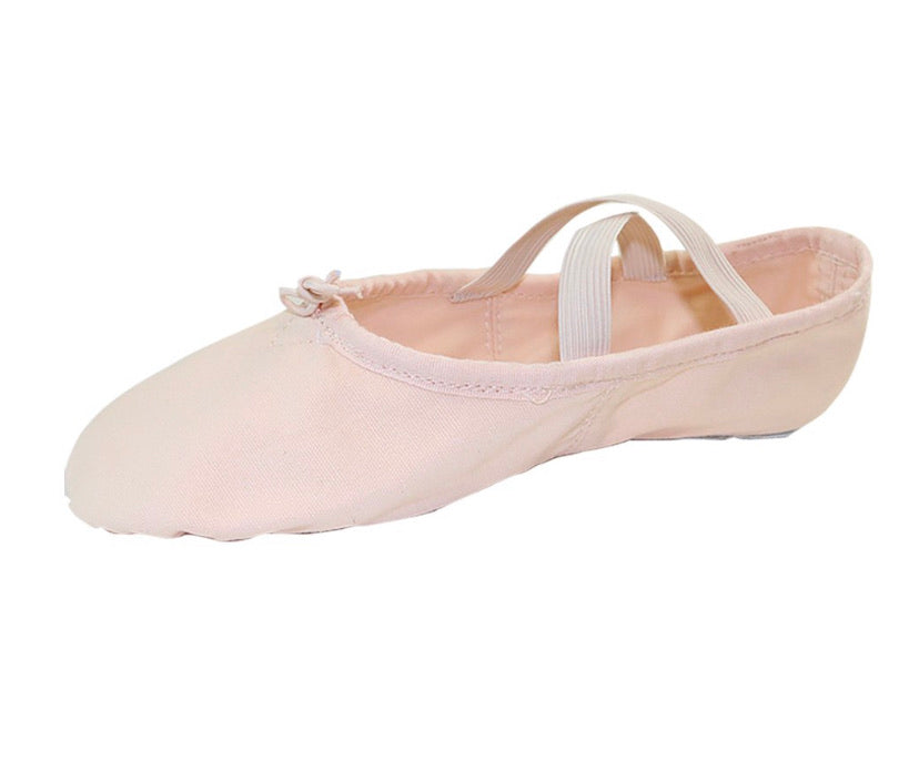 Adult Split Sole Canvas Ballet Slipper