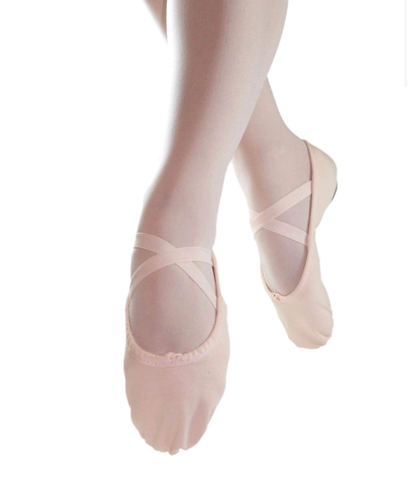 Adult Split Sole Canvas Ballet Slipper