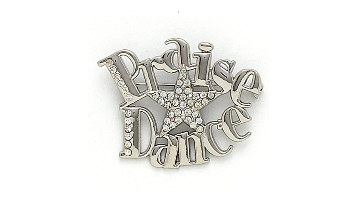Dasha Praise Dance Rhinestone Pin(2 FOR $12)