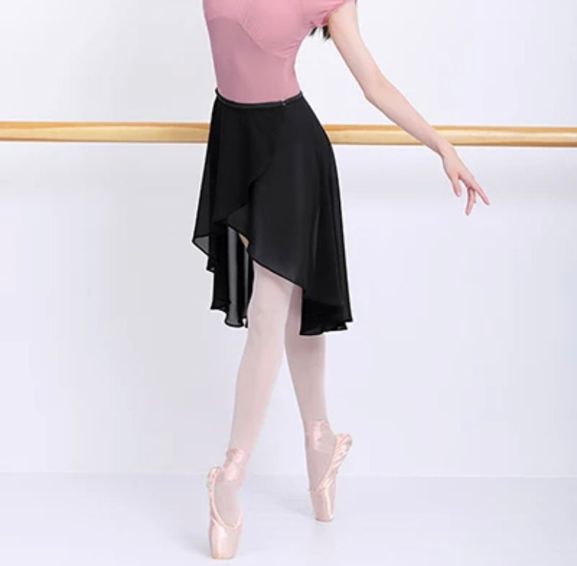 Women Adjustable Chiffon Yoga Wrap Skirt