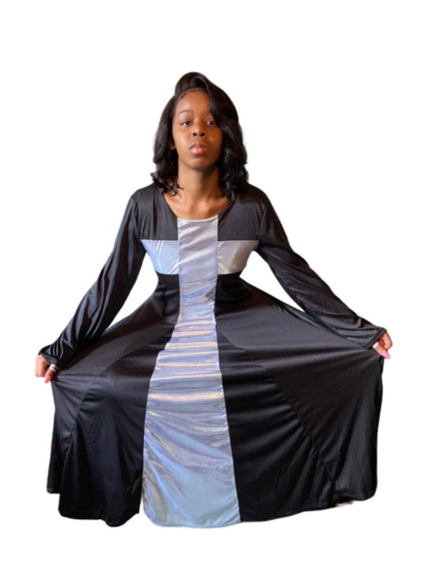 Praise Cross Long Dress