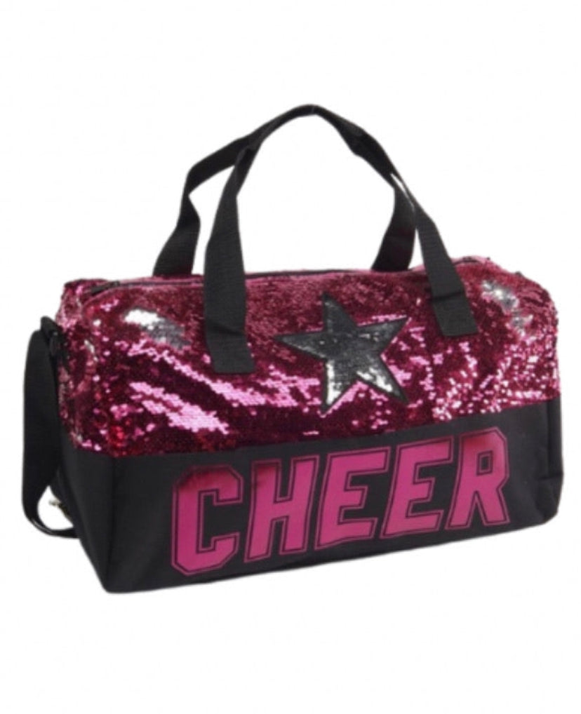DanzNMotion Sequin Cheer Star Duffel Bag