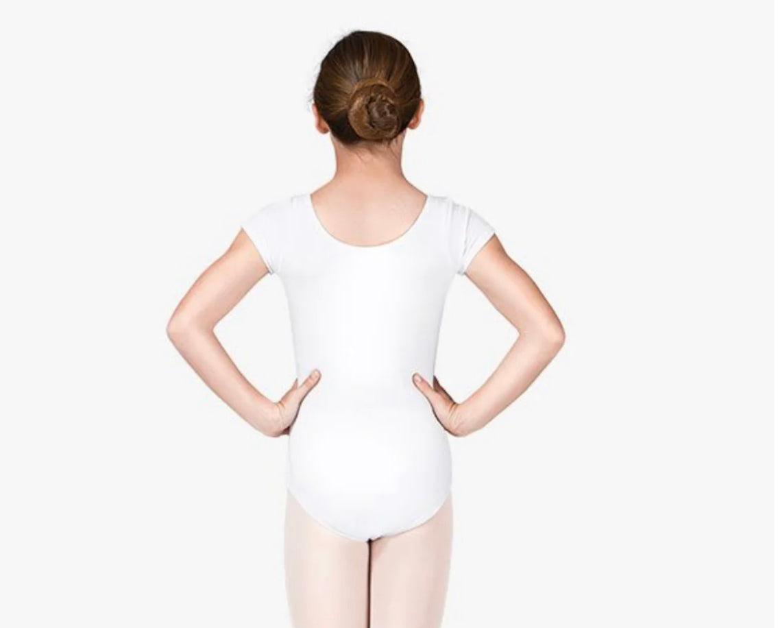 Theatricals Girl Cotton Short Sleeve Leotard