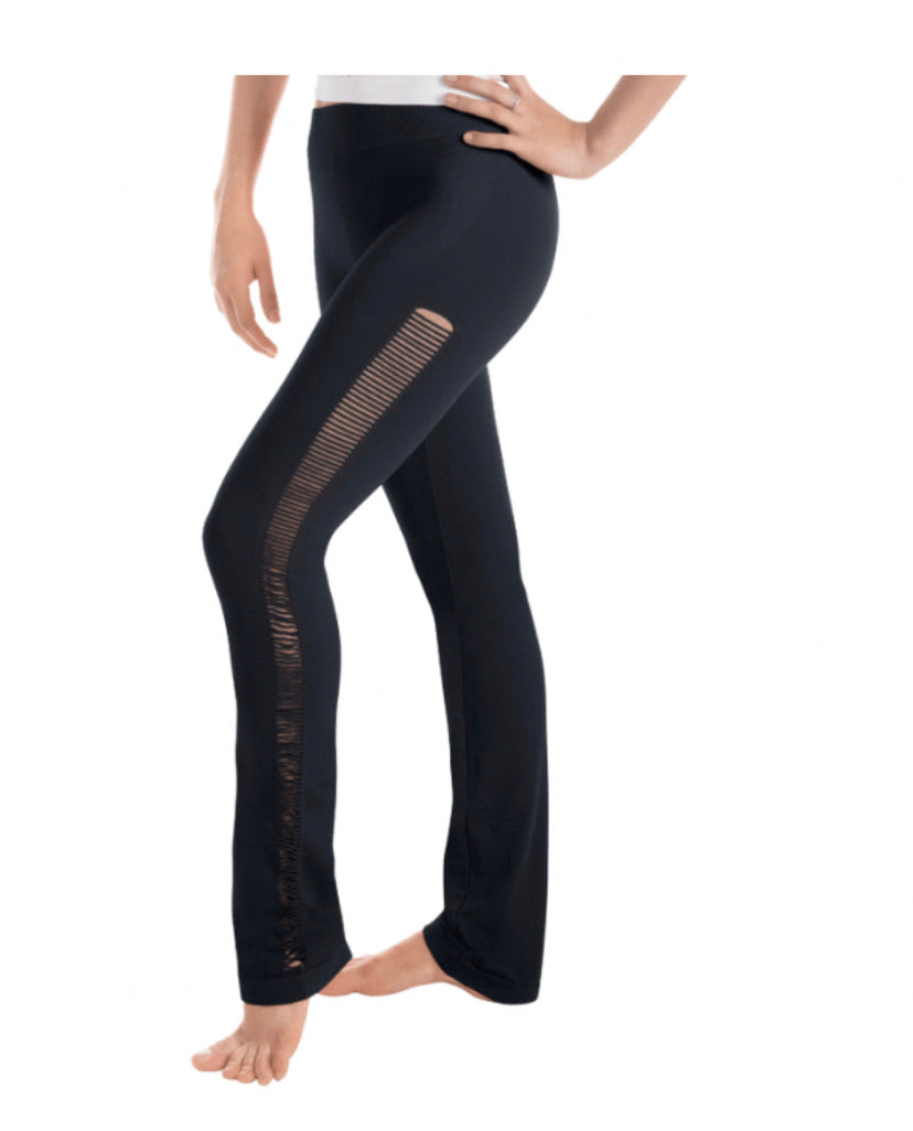 Eurotard Womens Ripped Yoga Pants