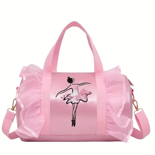 Ballerina Ruffle Duffel Bag