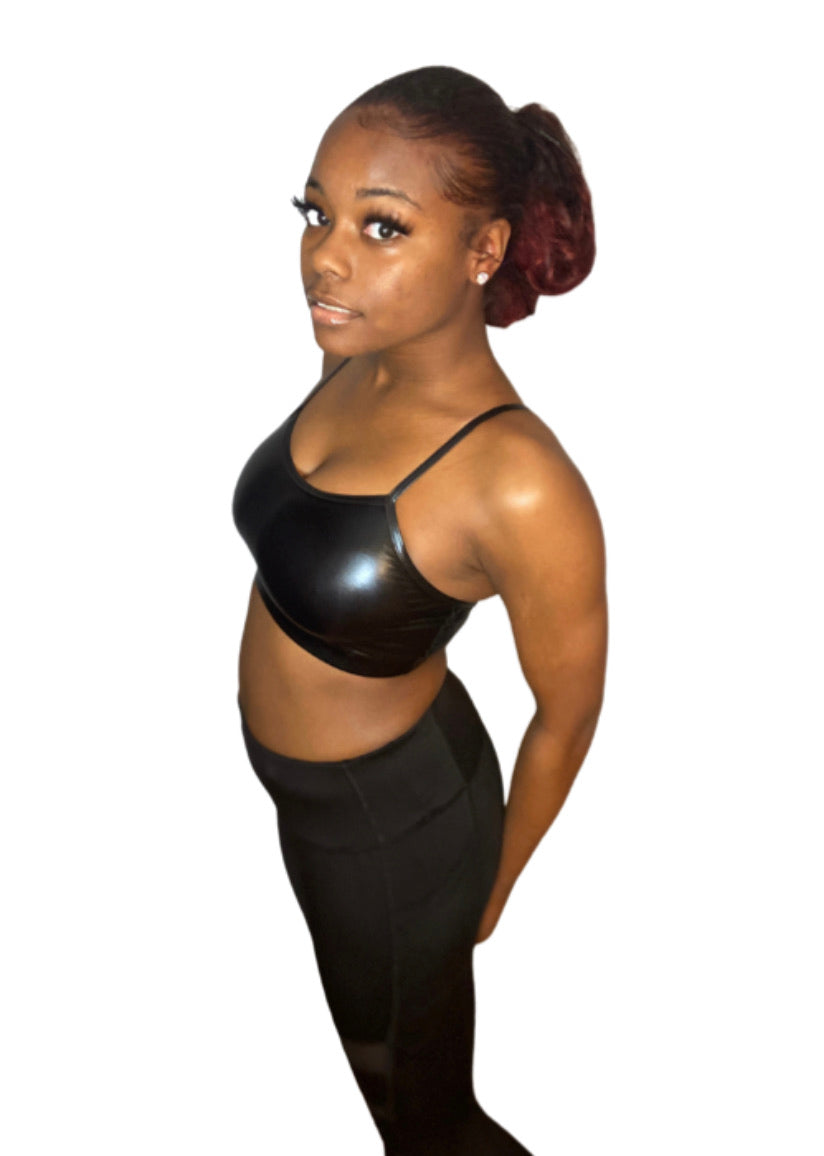 Adult Metallic Bra Top