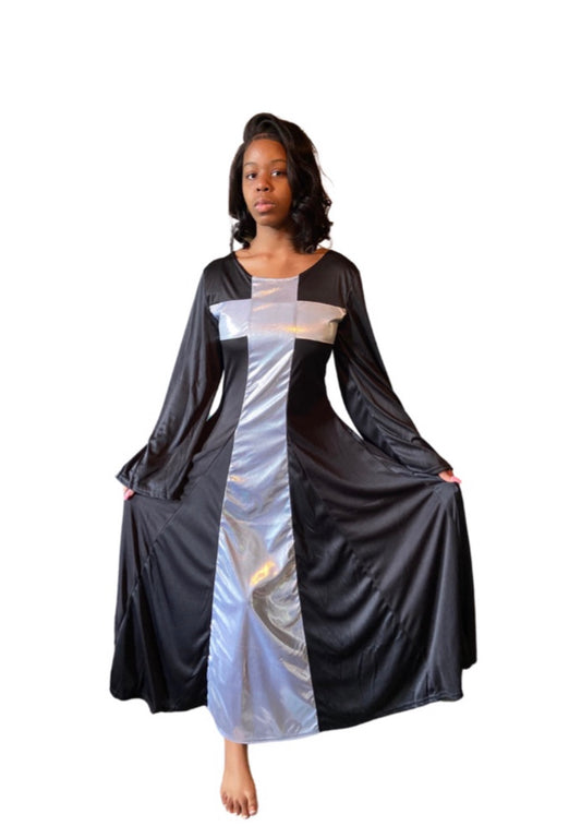 Adult Praise Cross Long Dress