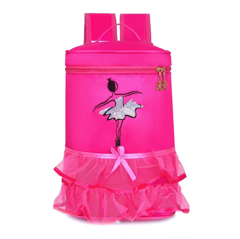 Rose Fancy Tutu Dress Backpack Dance Bag