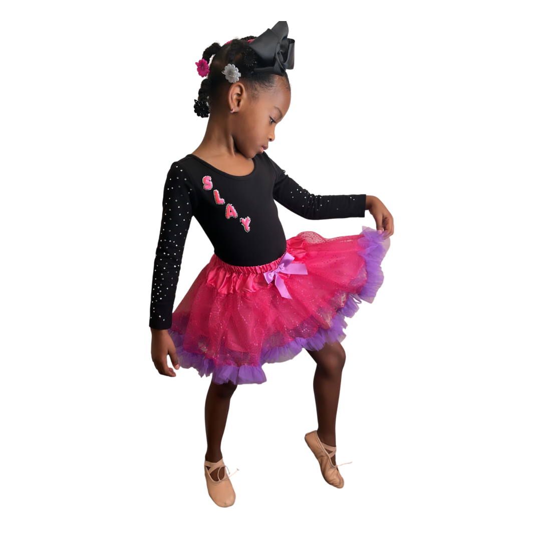 Dasha Sequin and Satin Tutu Pettiskirt