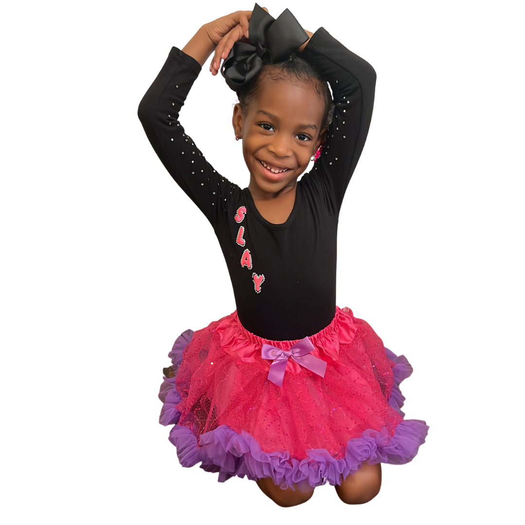 Dasha Sequin and Satin Tutu Pettiskirt