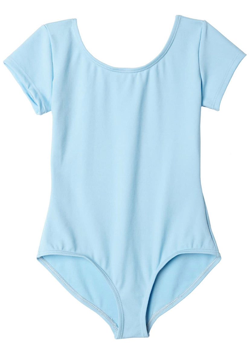 Capezio Girls Short Sleeve Leotard